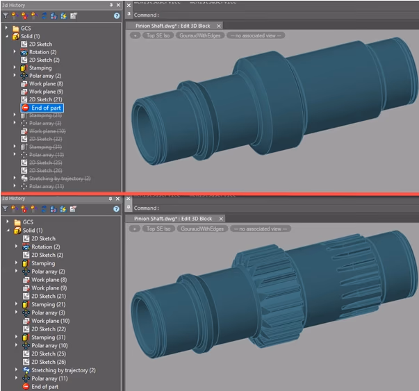 Historial 3D