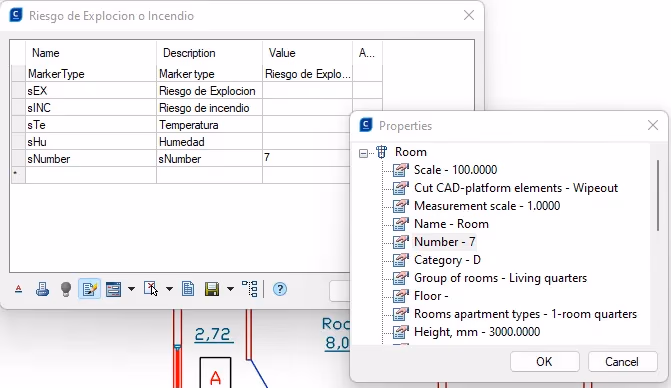 Add property from object