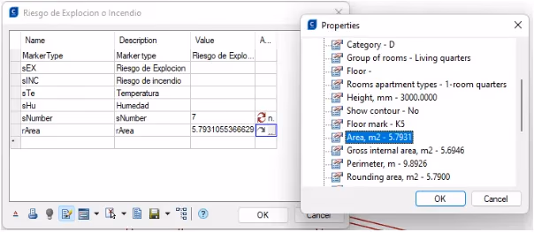 Add property from object