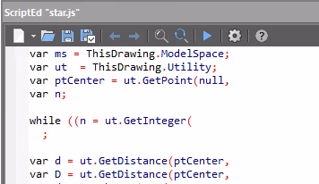 Editor de scripts para automatizar tareas en nanoCAD