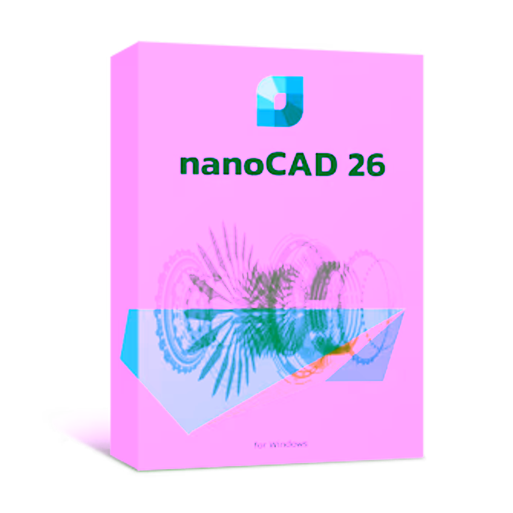 Plano técnico 2D preparado en nanoCAD