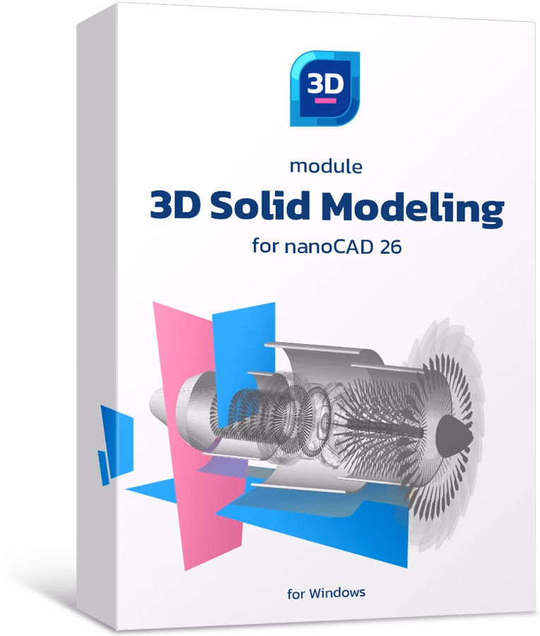 Presentación de nanoCAD Pro 3D con el módulo 3D Solid Modeling para nanoCAD 26
