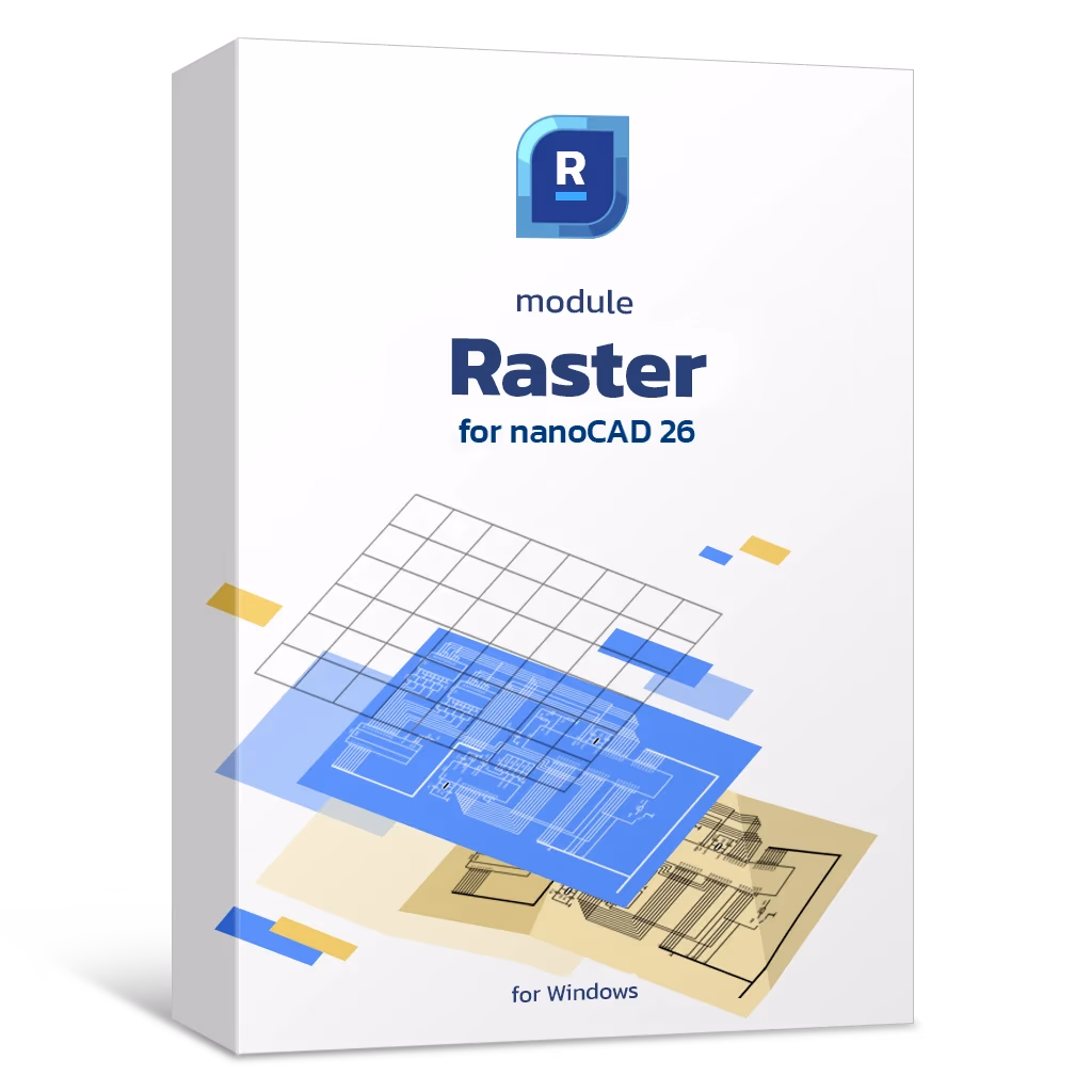 Módulo Raster para nanoCAD 26